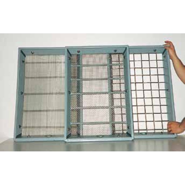 Screen Tray for Sieve Shakers - Square Holes