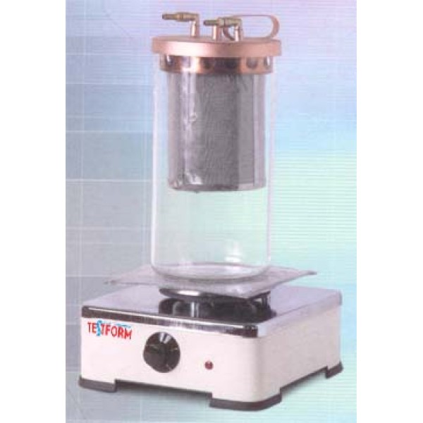 Hot extractor (wire mesh filter) method