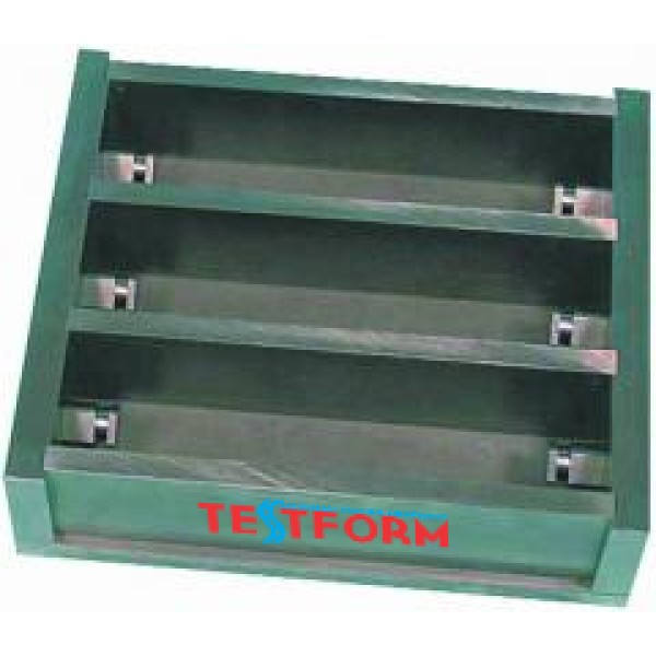 Drying shrinkage prism mould (50x50x200 mm)