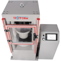 Touch Screen Controlled Instant Servo Hydraulic Compression Test Machine with Modulus Of Elasticity