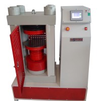 Beton Test Presi 2000 kN Kapasiteli - Dokunmatik ekran