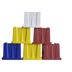 Concrete Cube mould  - 150 x 150 x 150 mm, Plastic, 2800 gr