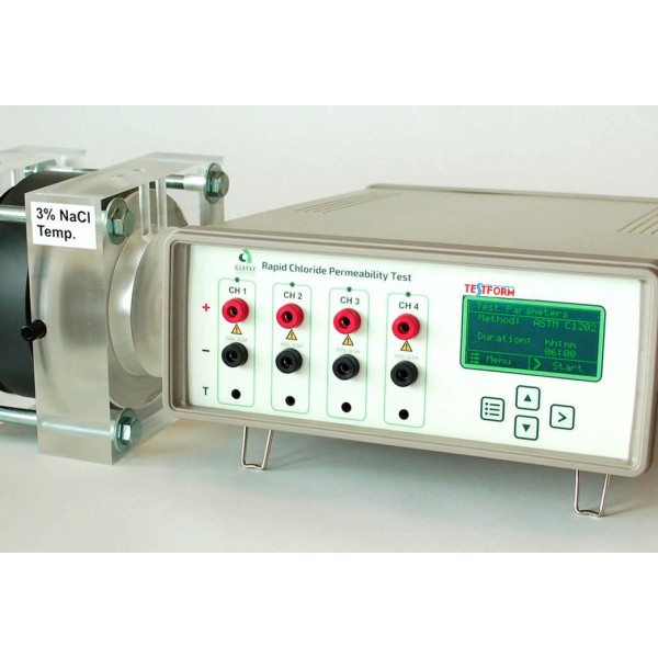 Chloride ion penetration meter