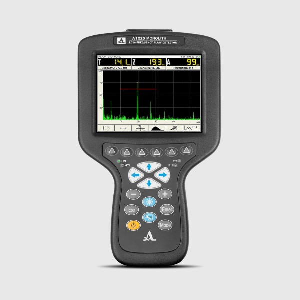 Compact Handheld Ultrasonic Pulse Velocity and Pulse Echo Tester