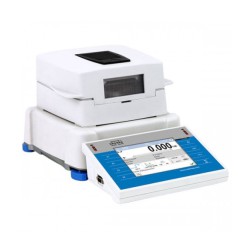 Moisture Analyzer - 60 g, 0.0001 g (0.1 mg), Infrared, Touch Screen