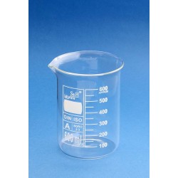 Beakers - Low form, Borosilicate, Graduated