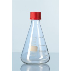 Erlenmayer / Conical Flask - Narrow Neck, Screw Stopper