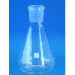 Erlenmayer / Conical Flask - Narrow neck, Standart ground, Joint NS