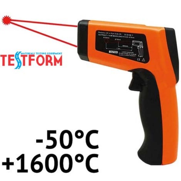 Laser Non-Contact Infrared Thermometer - 50°C ... +1600°C
