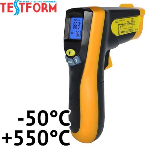 Infrared Laser Thermometer - 50°C ... +550°C