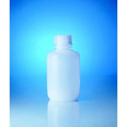 Narrow-mouth bottles, transparent, PE-HD