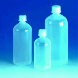 Narrow-mouth bottles, transparent, PP