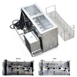 Ultrasonic Cleaner - Powerful Ultrasonic Cleaning Diesel Heavy Duty Cylinder Heads and Engine Parts
