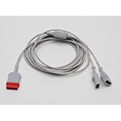 Invasive Blood Pressure Cable, Utah/Biotrans, Dual, 3.6 m/12 ft.