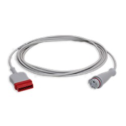 Invasive Blood Pressure Cable, Argon, Single, 3.6 m/12 ft.