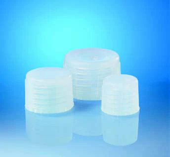 Şişelere uygun vidalı kapaklar (PFA)