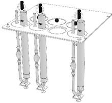 Bain à eau thermostatique pour viscosimètres