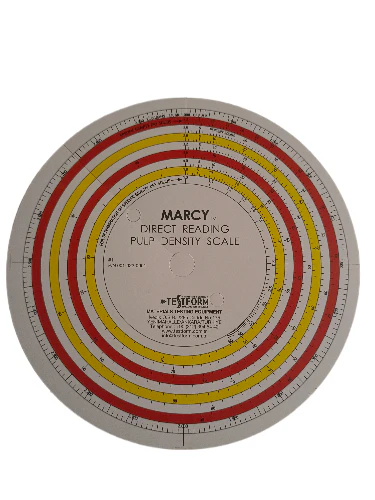 Marcy Yoğunluk Ölçer - Pülpte katı oranı ölçme