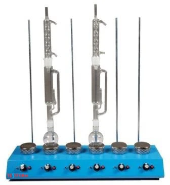 Soxhlet Yağ Tayin Cihazı - 2'li, Isıtma Mantolu Tip