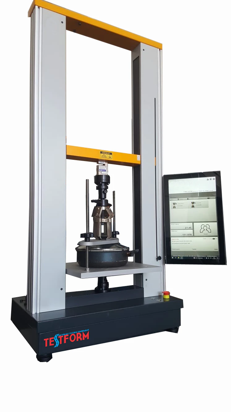 Dispositivo di prova di trazione e compressione "SERIE KOMPETAN"