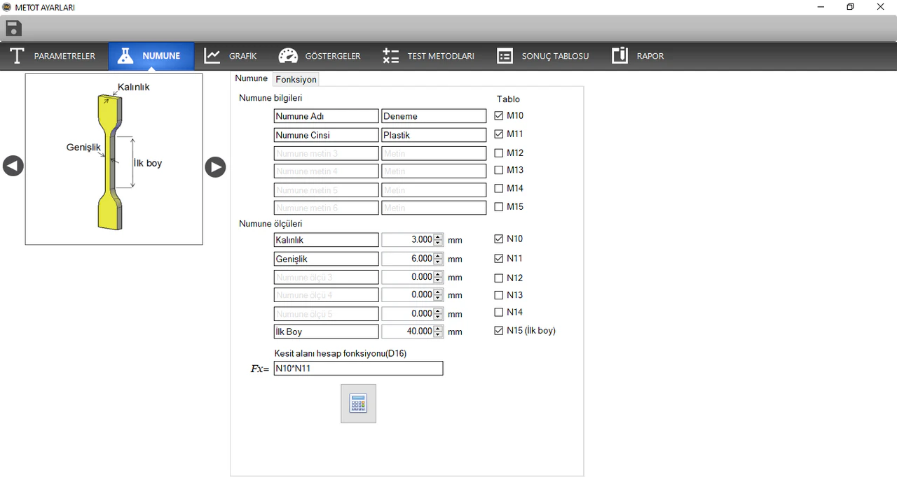 Dispositivo di prova di trazione e compressione "SERIE KOMPETAN"