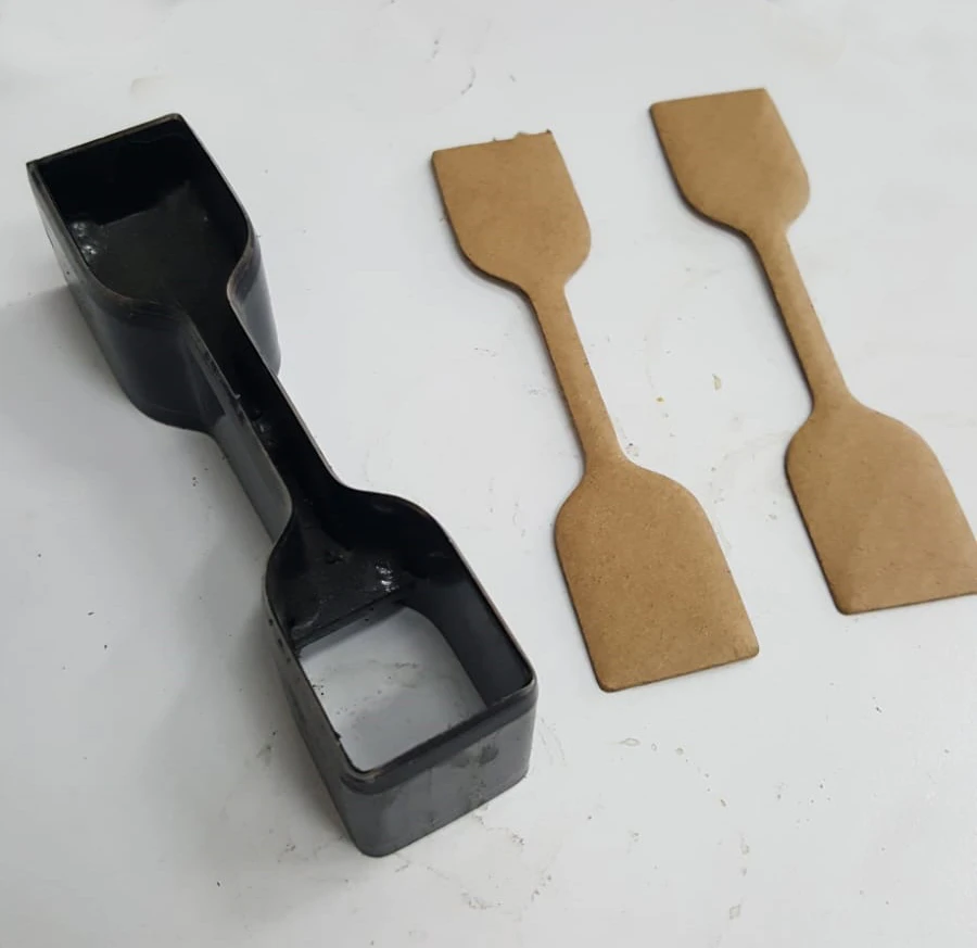 Пневматический пресс для вырубки образцов форм - образцы RCT, CCT, CMT, SCT