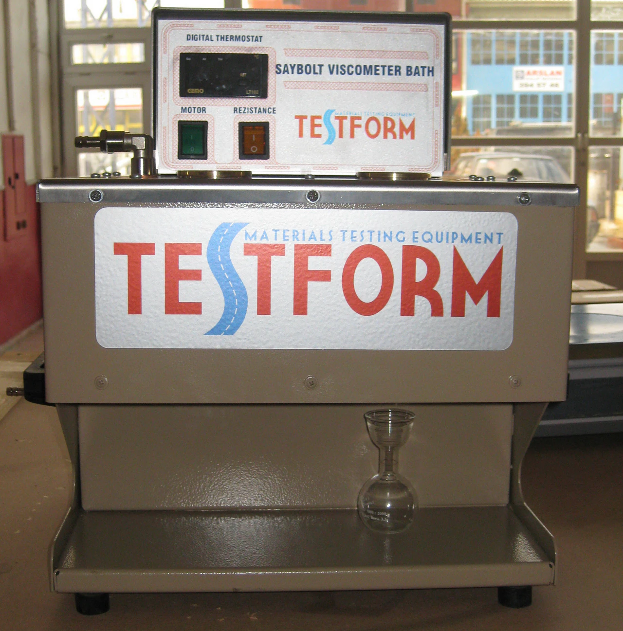 Saybolt Viskozimetre Cihaz - İki Tüplü