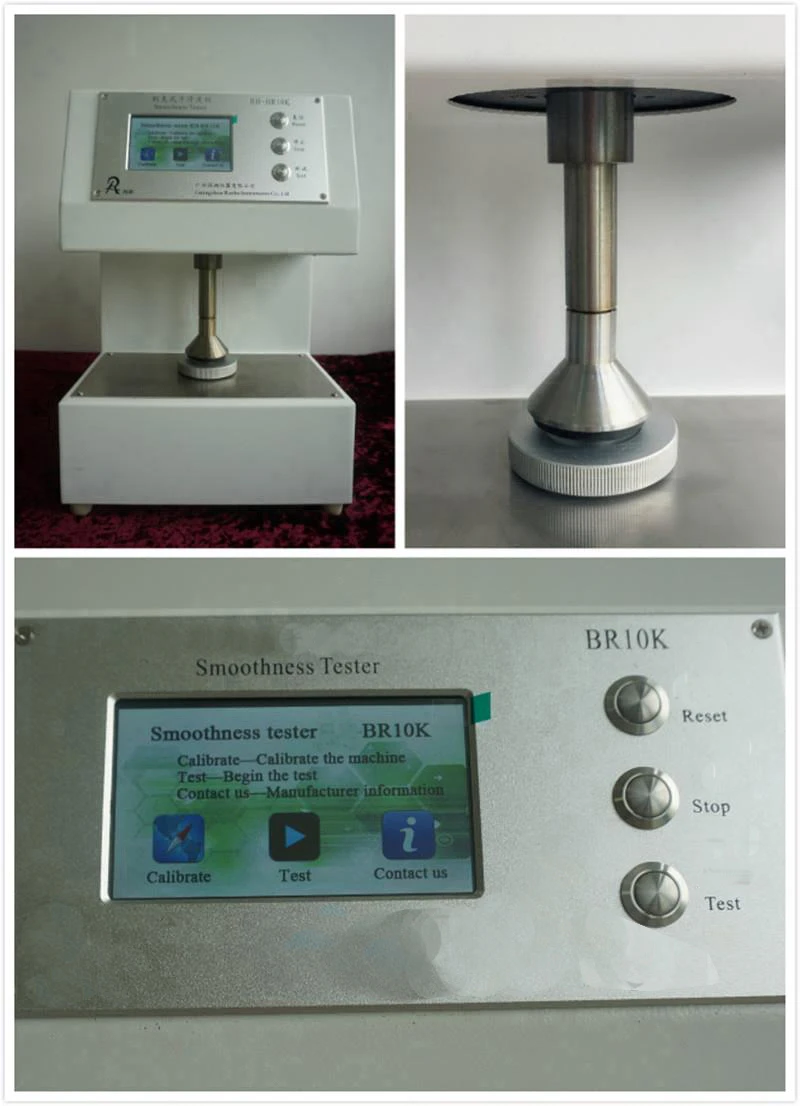 Papierglättungsprüfgerät