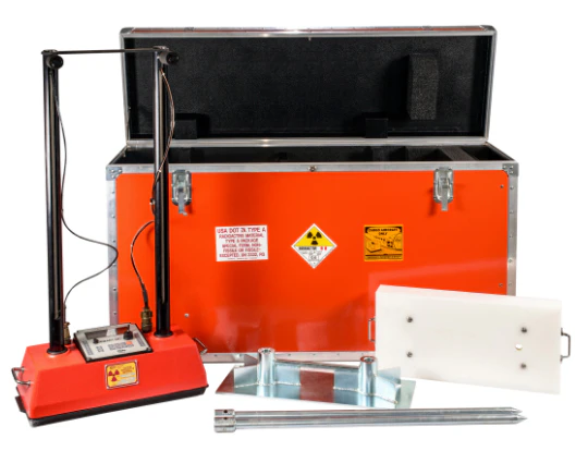 Nuklearbetriebener Dichte- und Feuchtigkeitsmesser, Doppelfühler