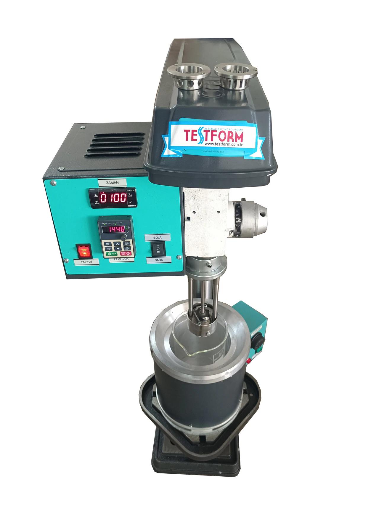 Polimer Modifiye Bitüm Karıştırıcı - Modifiye Asfalt Mikseri