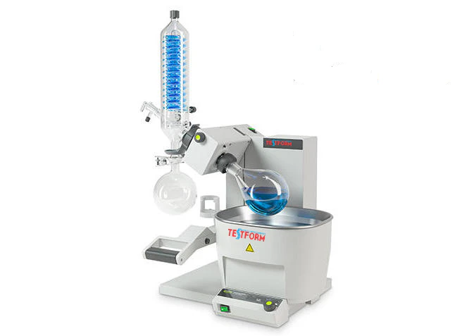 Binder geri kazanım cihazı, Döner buharlaştırıcı yöntemi