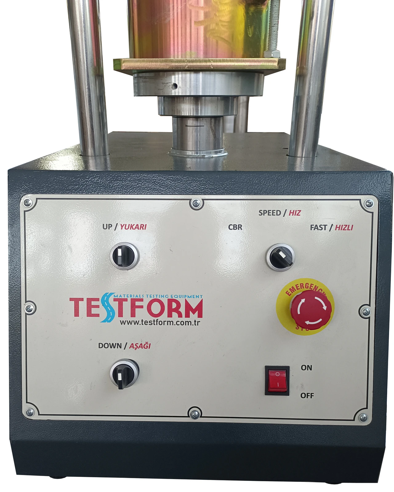 Appareccio per prova CBR - 50 kN - Anello di carico