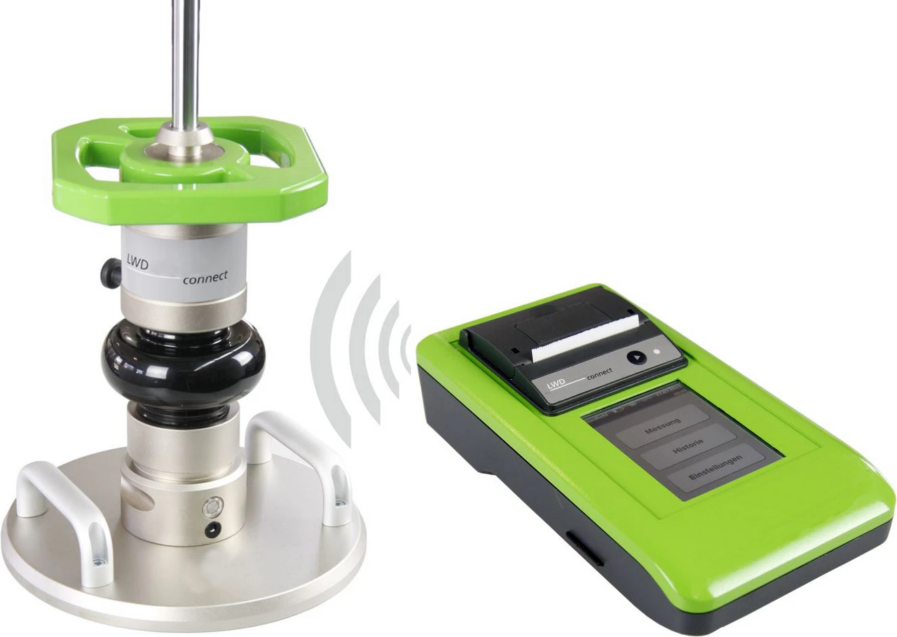 Taşınabilir Deflektometre, Dinamik Plaka Yükleme Test Cihazı, Düşen Ağırlıklı Deflektometre