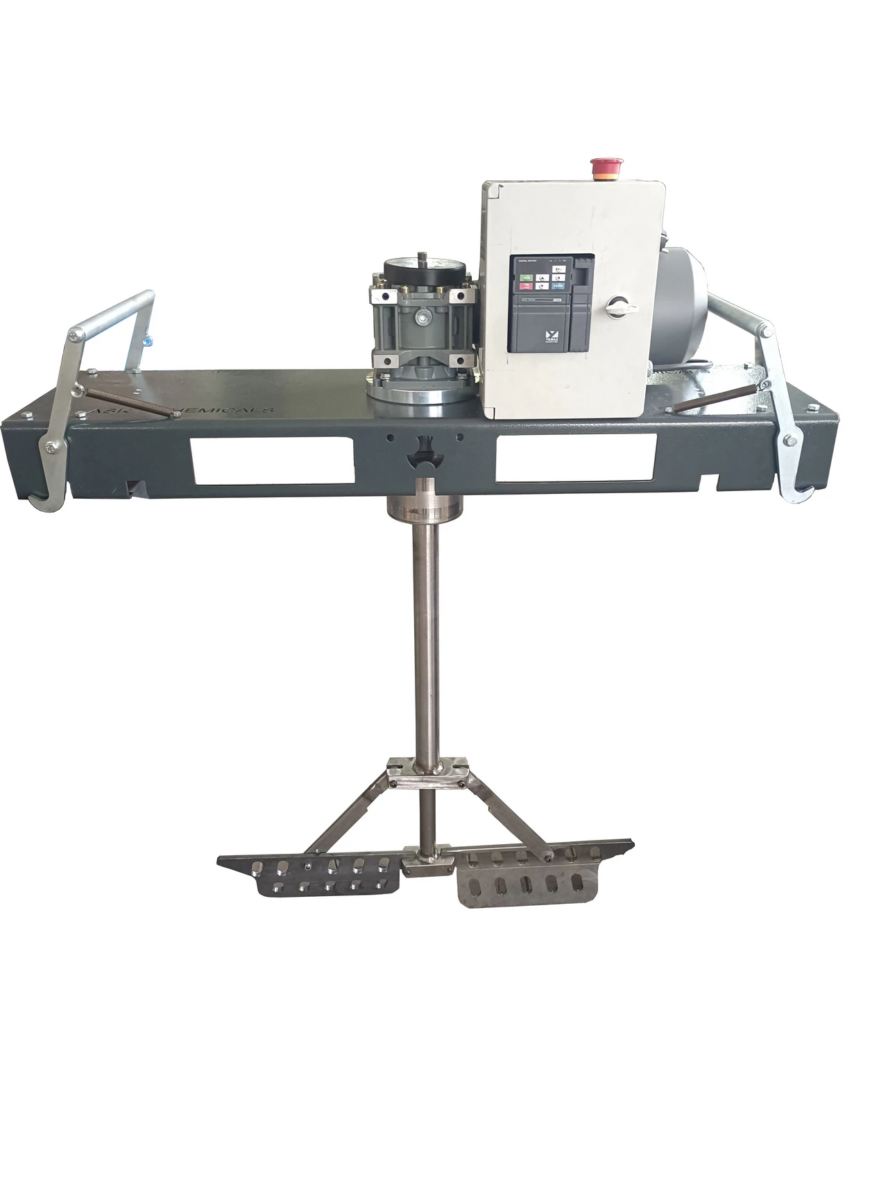 IBC Tank Karıştırıcı - Elektrik Motorlu, Çelik Katlanabilir Paletli