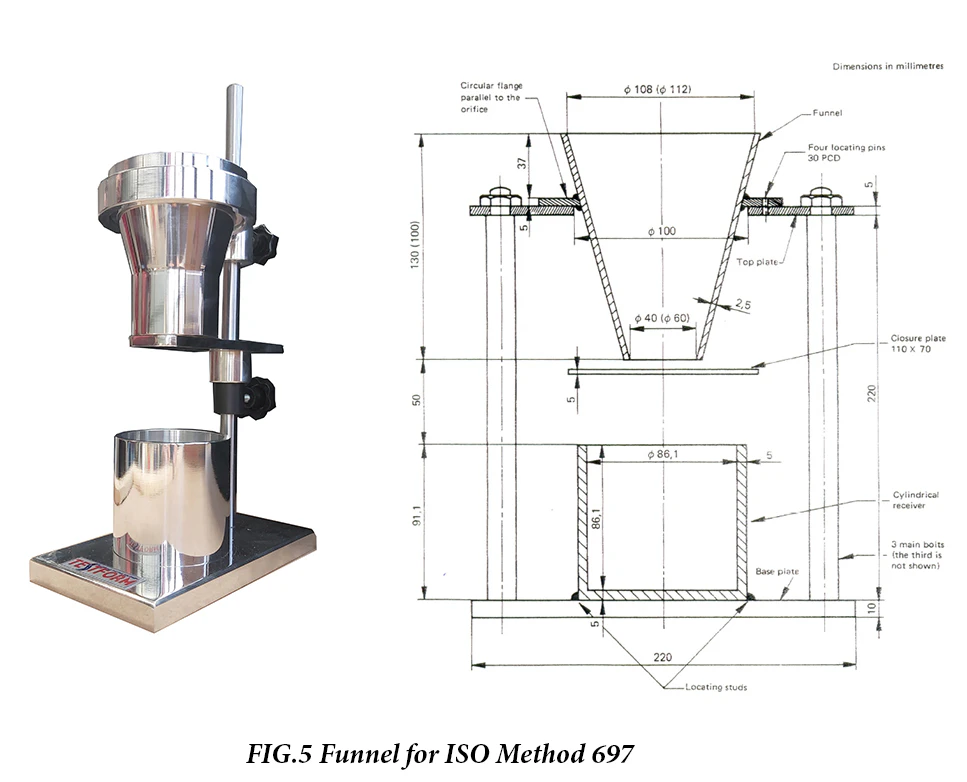 Equipamento de Densidade de Pilha - ISO 697