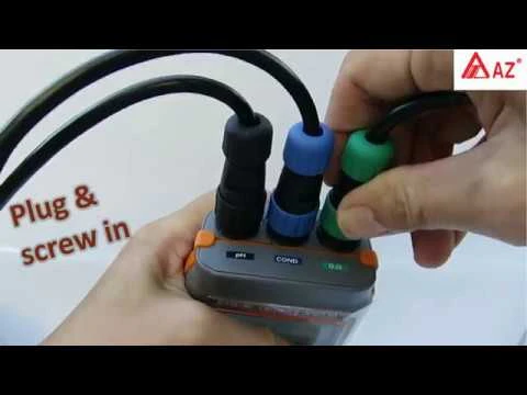 Water Quality Measurement Set - PH, EC, Salinity, TDS, DO and Temperature, IP67, Handheld