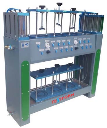 Beton su geçirgenliği cihazı, Beton Permeabilite Test Cihazı - Altı hücreli