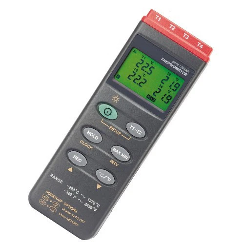مقياس الحرارة - 4 قنوات