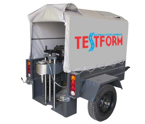 Anhängerbohrgerät, benzinbetrieben