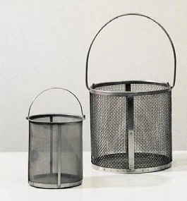 Wire mesh baskets for density