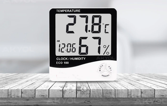Temperature and Humidity Meter