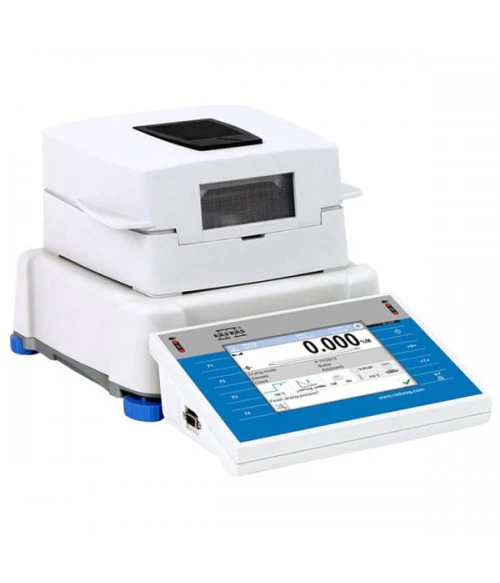 Feuchtigkeitswaage - 60 g, 0.0001 g (0.1 mg), Infrarot, Touchscreen