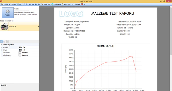 Software de Prueba de Materiales