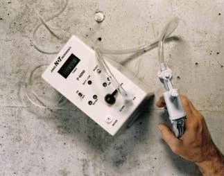 جهاز اختبار نفوذية الهواء/الماء للخرسانة