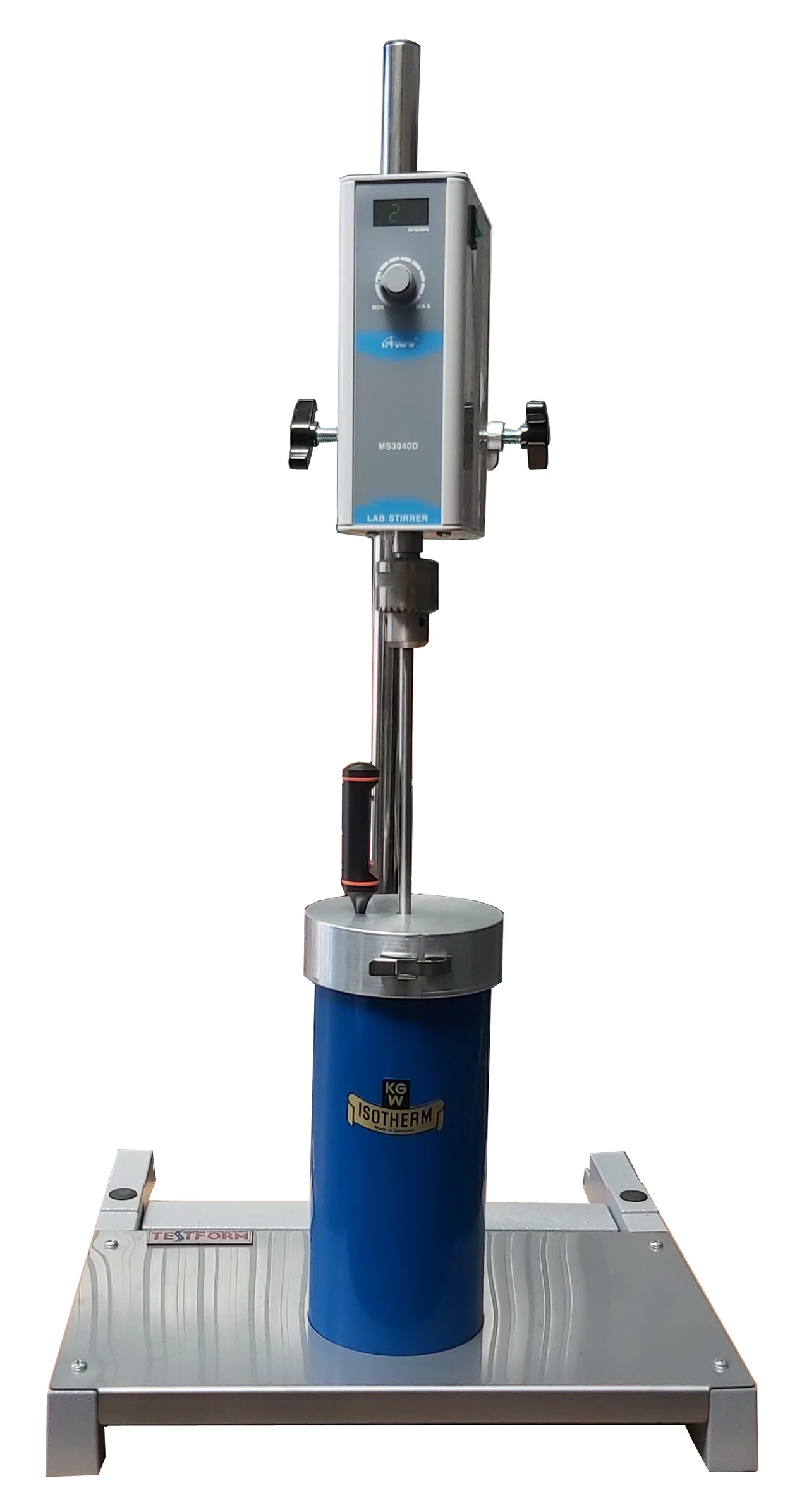 Kireç ile su arasındaki reaktifliği belirlemek için cihaz