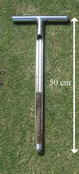 Soil sampler with pipe 50 cm