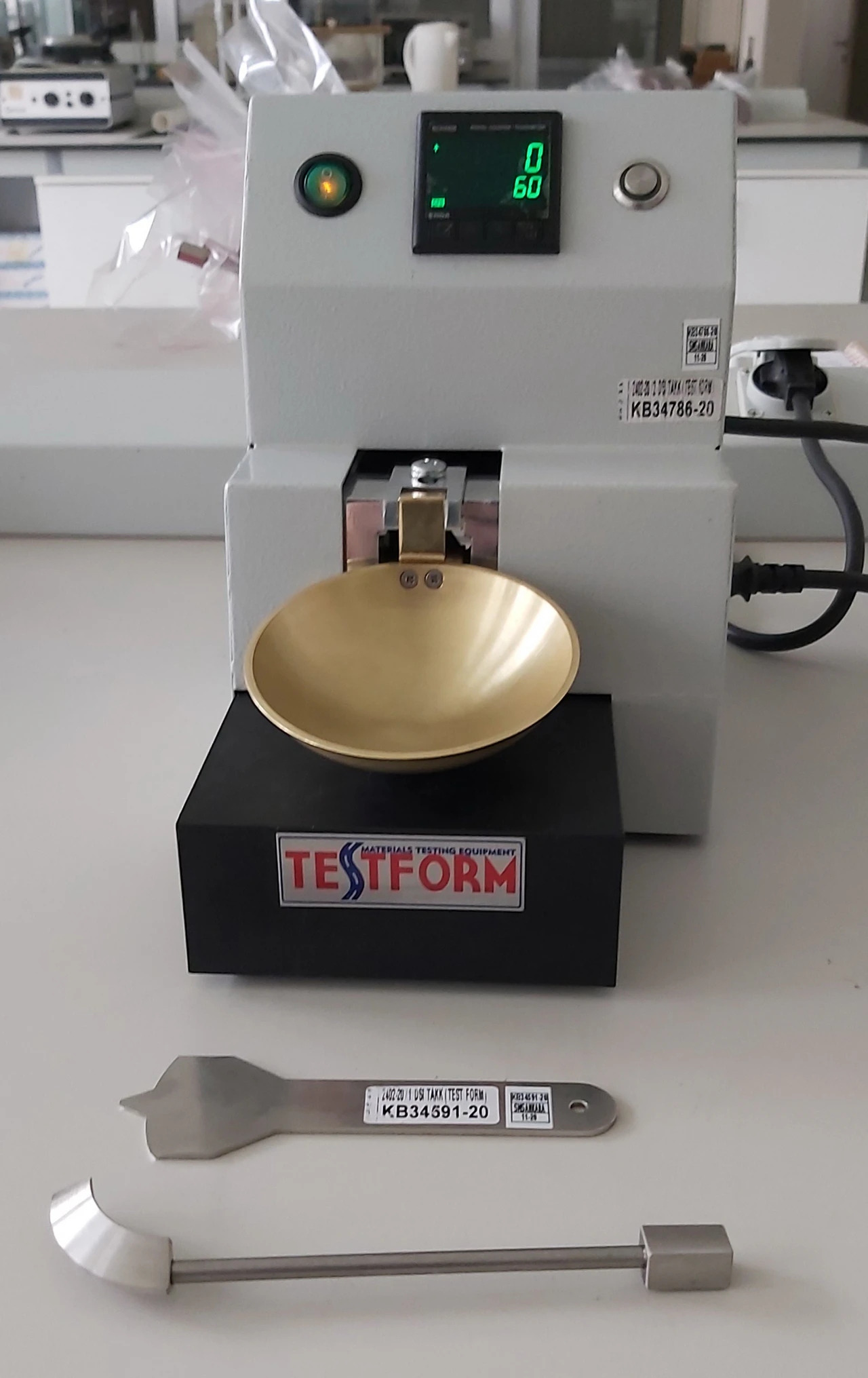 Liquid limit device (Casagrande) - Automatic, Motorized