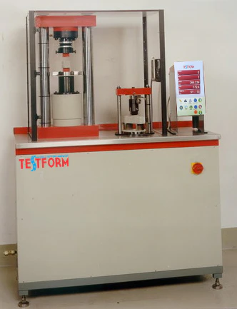 Çimento Presi - Basma ve Eğilme Dayanımı Test Cihazı