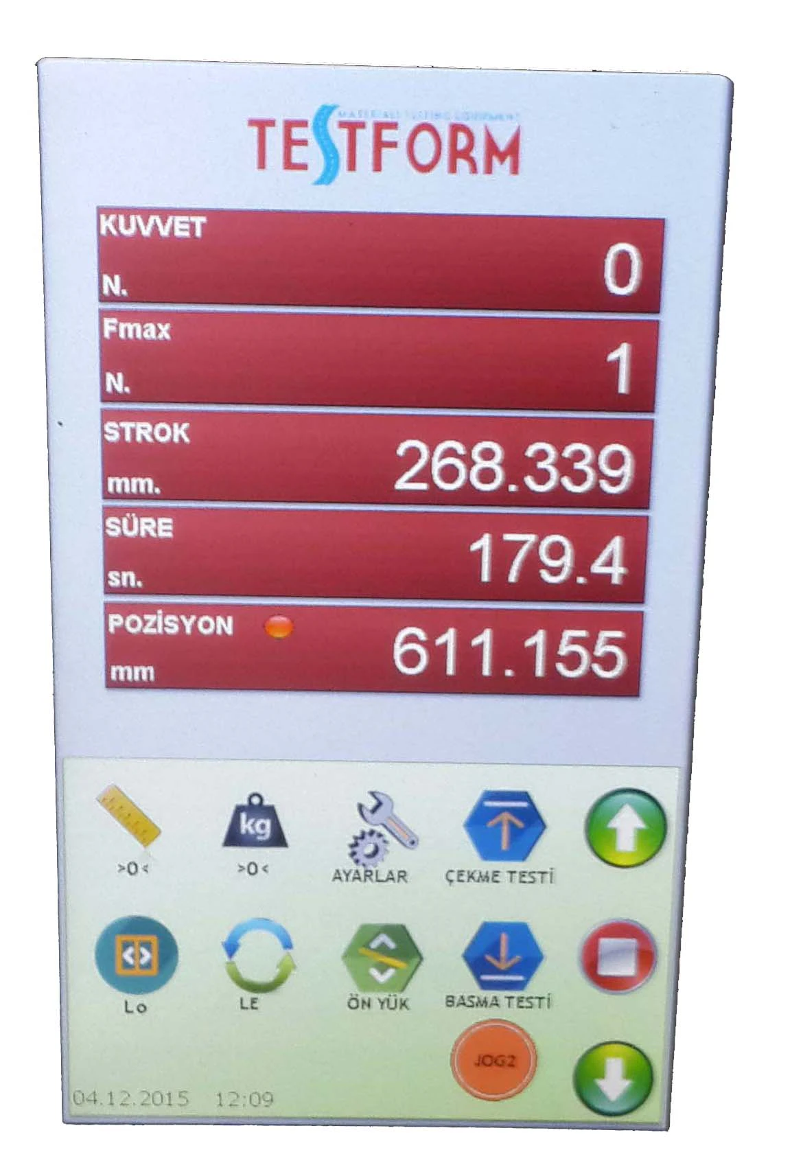 Appareil d'essai de traction et de compression "AS-T SERİSİ"