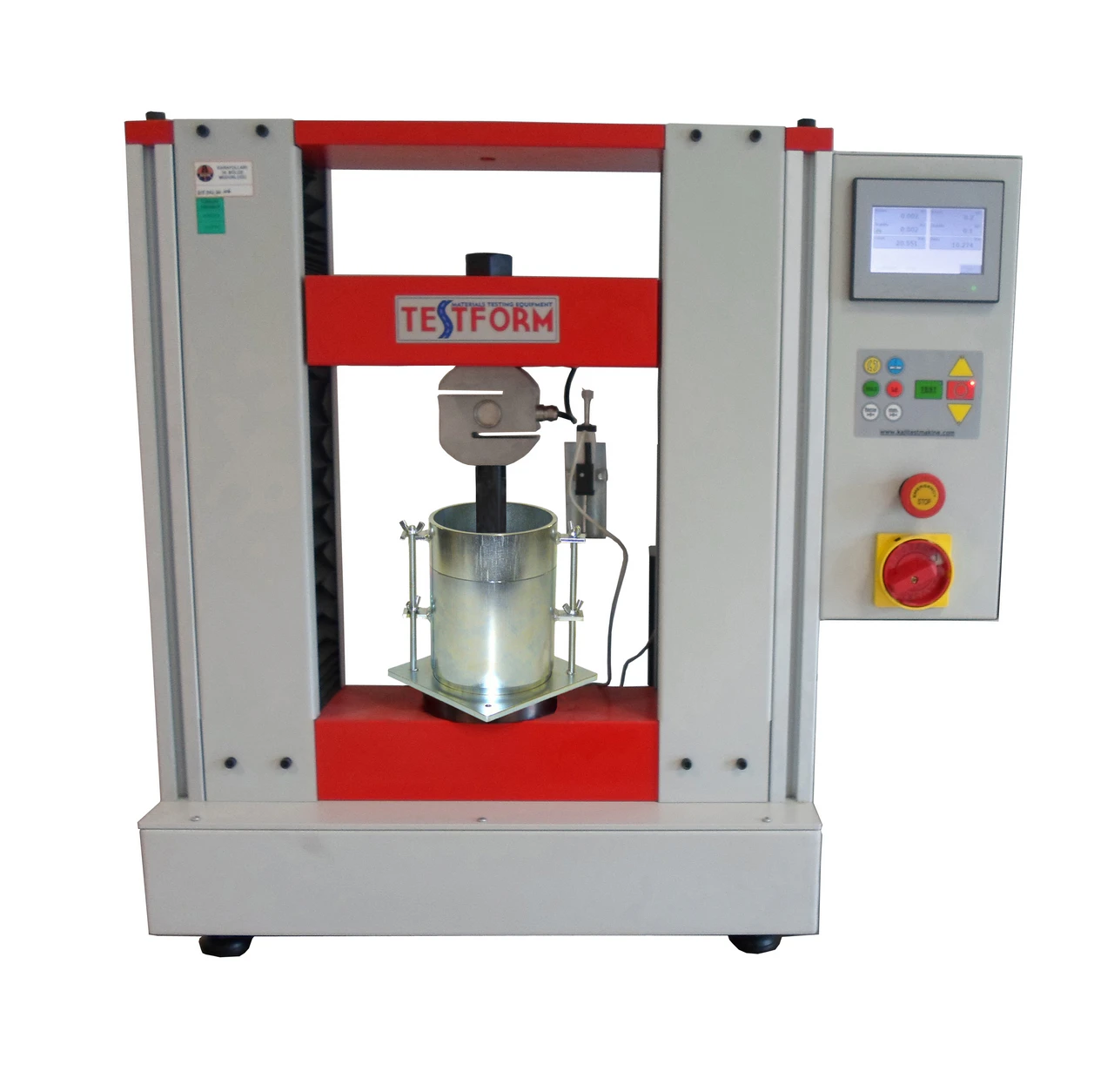 CBR Test Makinası 50 kN - Otomatik